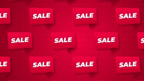 Sale Text Background