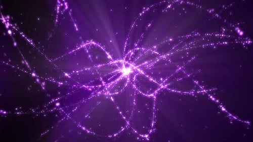 Violette Linien, raumbewegender Hintergrund