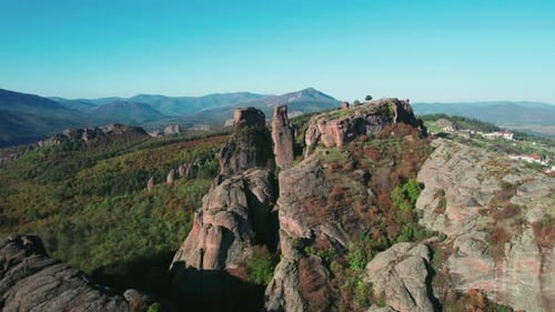 Belogradchik Fortress revealing majestic rock formations in Bulgaria