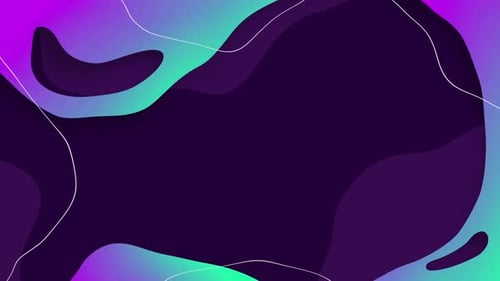 Dynamic Fluid Abstract Background Animation