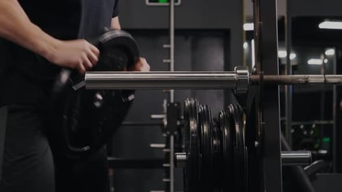 Weights Gym Man Barbell Man Weights