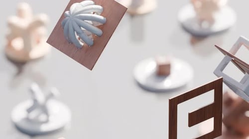 Animation of Geometric Shapes in Motion