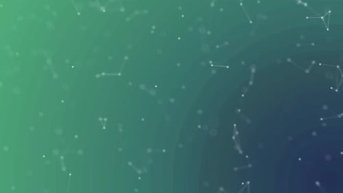 Animation d'arrière-plan futuriste en plexus