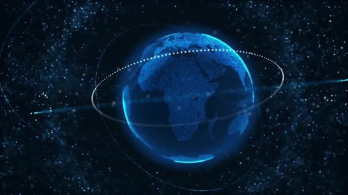 A digital representation on connectivity of the futuristic Earth