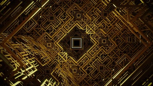 Parede de aniversário Art Deco 03 4K