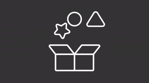 Differentiation white line animation