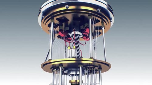 Animated Quantum Computer Technology Reveal