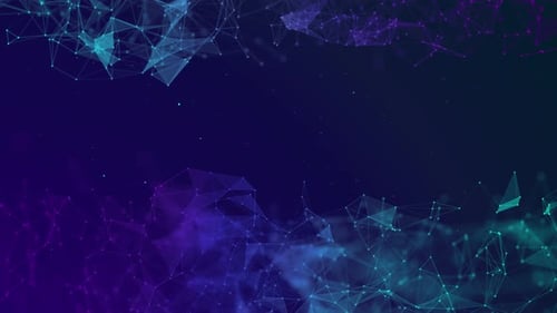 Plexo científico futurista, tecnologia, conexões de fundo e pontos, fluxo de dados digitais, plexo de dados