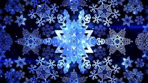 Frosty Snowflake 01