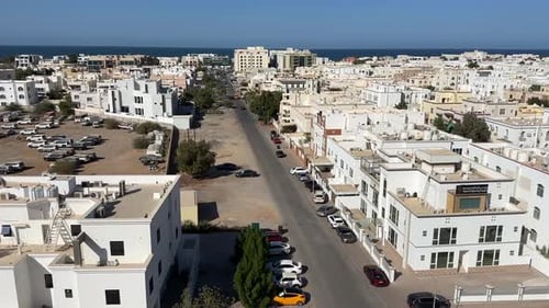 Mascate Skyline Bâtiments urbains Architecture Paysage urbain Sultanat d'Oman Capitale du Moyen-Orient
