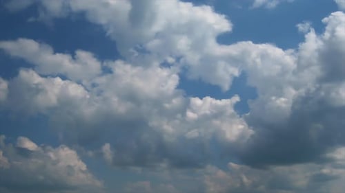 Timelapse with Clouds Moving