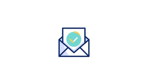 Animiertes E-Mail-Symbol