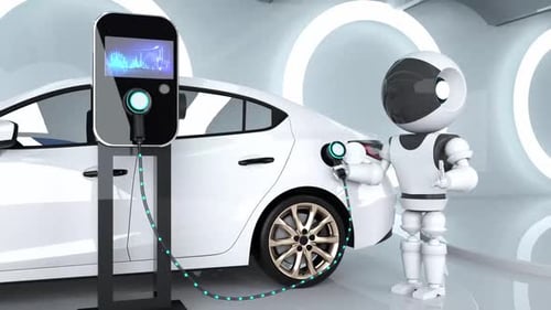 Electric Car Charging Station