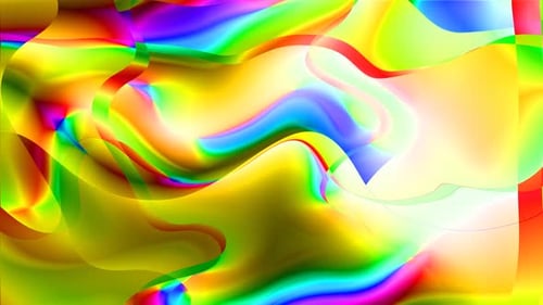 Líquido colorido abstrato com torção, conceito de papel de parede brilhante, textura, fundo liso