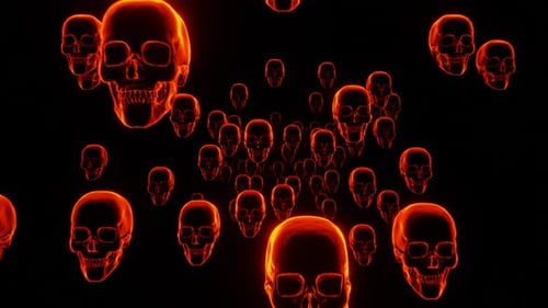Fondo de Skull Move Loop