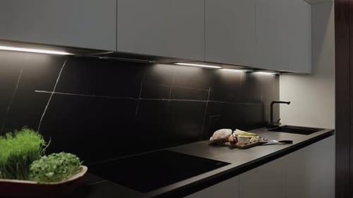 Explore the Concept of a Modern Black Kitchen Design Featuring Sleek and Stylish Elements