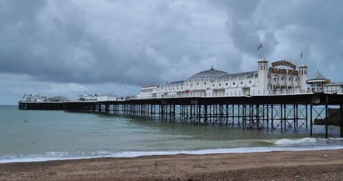 The Brighton Palace Pier, Brighton, Sussex, England, UK
