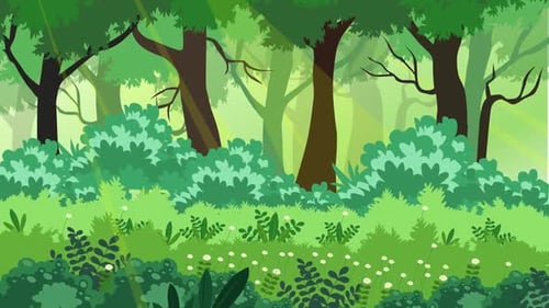 Green Forest Animation