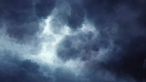 Dramatic Storm Clouds Moving in the Sky