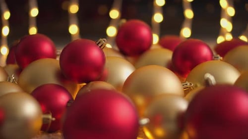 Christmas Decorations Closeup