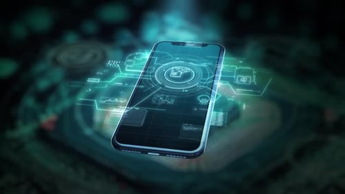 Animation of Datadriven Processes Within a Smartphone Frame