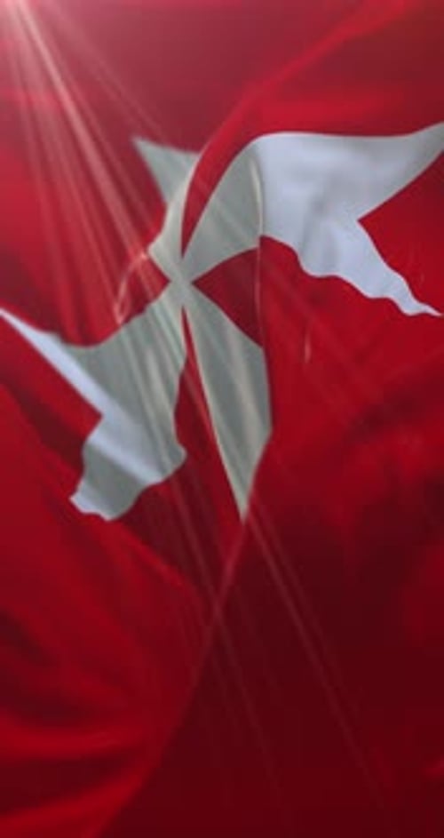 Bandeira da Cruz de Malta