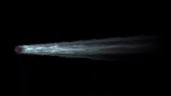 Animated Comet with Glowing Tail Effect, Backgrounds Motion Graphics ft ...