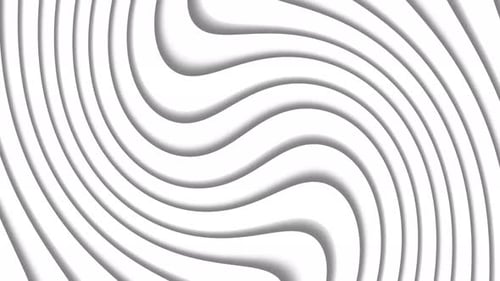 Abstract Wavy Lines Seamless Loop Background Animation