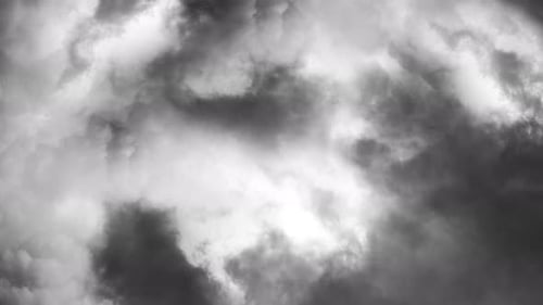 tormenta, relámpago oscuro, nubes grises y relámpagos