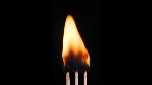 Matches Burning Brightly in the Dark