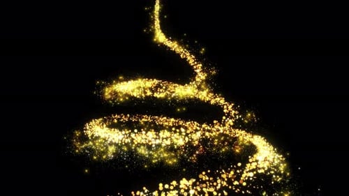 Partículas doradas y destellos dorados Brillos dorados