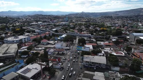 City traffic tegucigalpa honduras puente