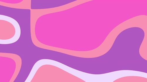 Abstract Fluid Morphing Shapes Background Loop