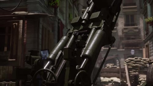 Cannon Gun in the City