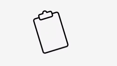 Diät-Flat-Icon-Animation mit Seamless Loop und Alpha