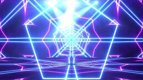 4K Dynamic Fashion Cool Bar Background Video Material