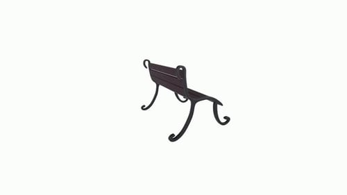 Ornate Park Bench for Outdoor Spaces