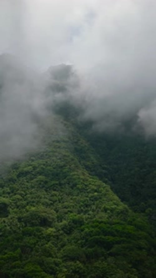 Mountain with Forest in Camiguin Island Philippines
