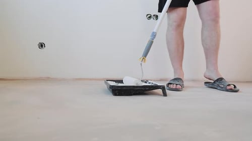 Painting the Walls in the Room