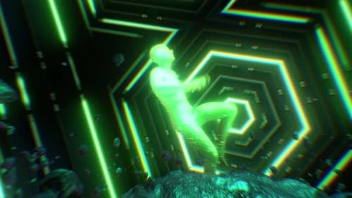 Meteor Dancers VJ Loop 04