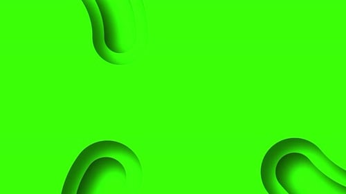 Green color animation background with Beautiful Wave Design motion background.