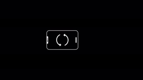 Phone Rotation Screen Overlay
