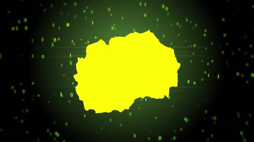 Intro die digitale Karte Mazedoniens