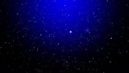Blue Particles Background Loop