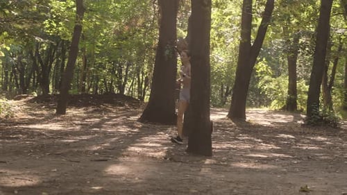 Fitness Woman Running in the Park