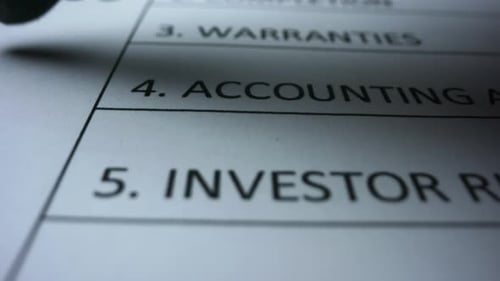 Macro Business Person Filling Up to Do List. Green Marker Writing