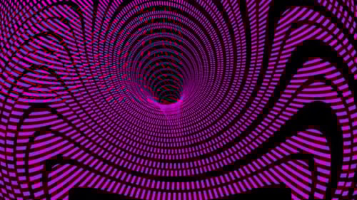 Deep Space Gargantua Black Hole Blue