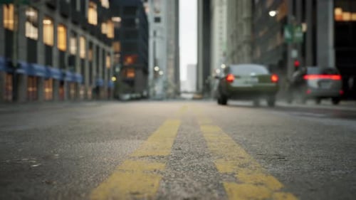 Impresionante hiperlapso del centro de la ciudad