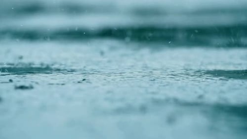 Water Drop Falling