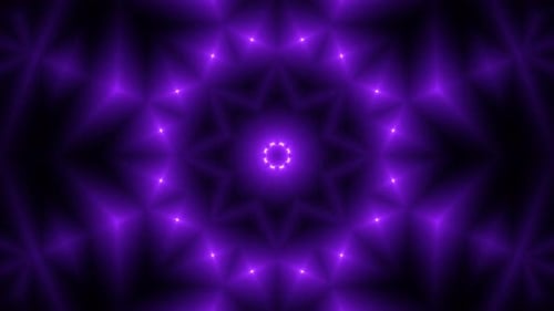 Von Kaleidoskop inspirierter Glow-Hintergrund